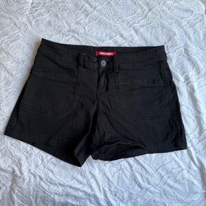 Unionbay Women's Black Shorts Pockets